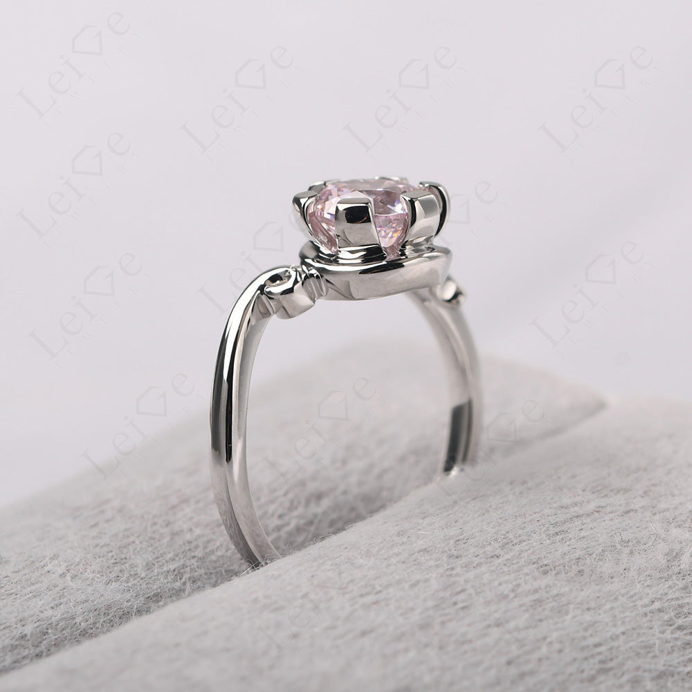 Non-traditional Cubic Zirconia Ring
